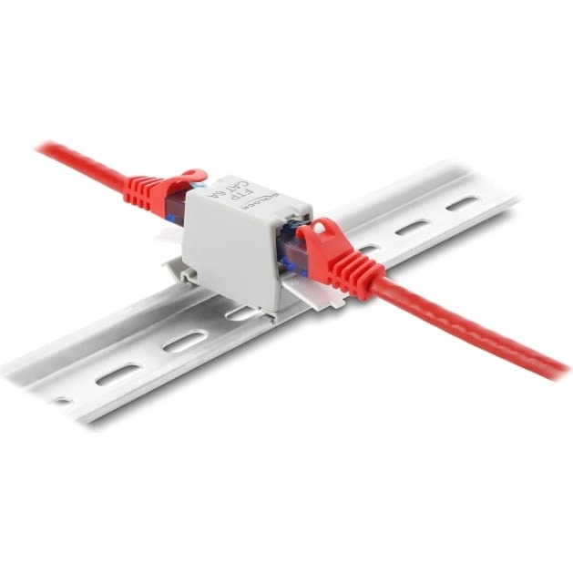 Delock RJ45 Coupler Cat.6A jack