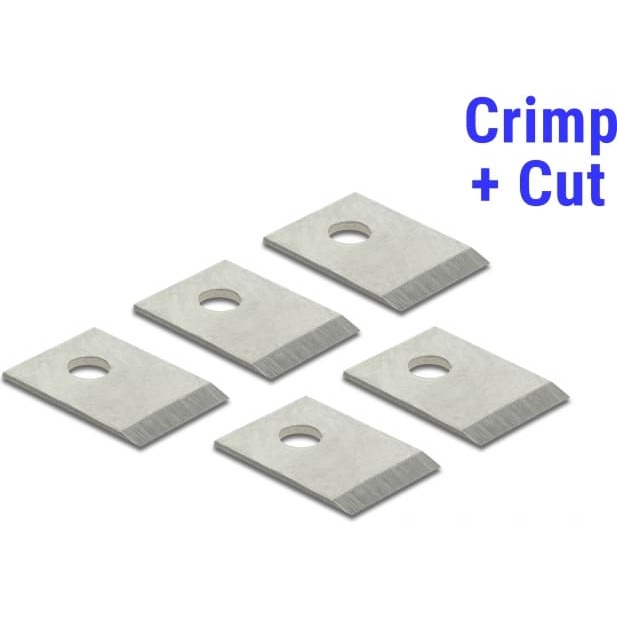 Delock RJ45 Crimp+Cut Blade Set 5