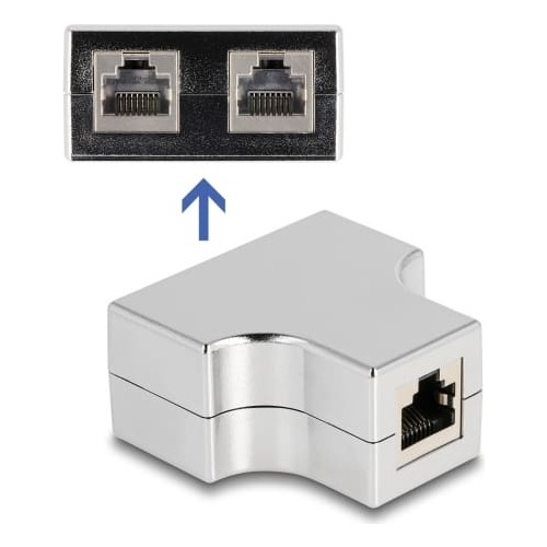 Delock RJ45 Splitter / T Adapter