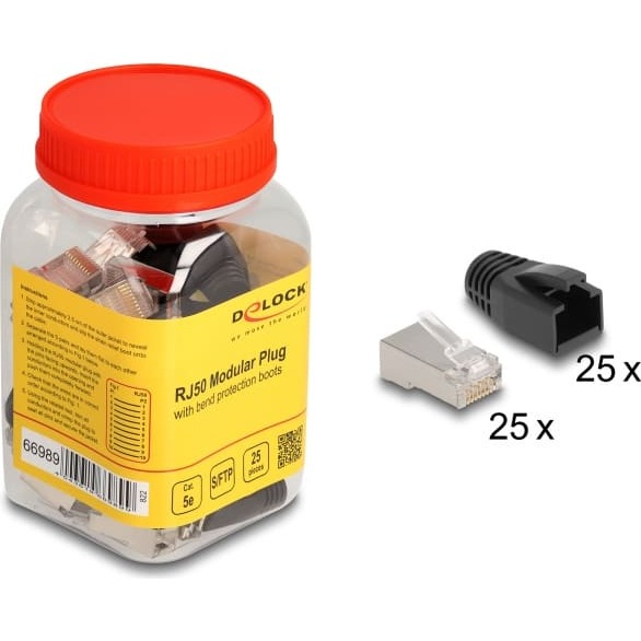 Delock RJ50 Modular plug Cat.5e