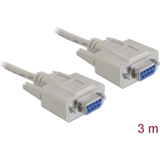 Delock RS-232 Cable Serial D-Sub 9