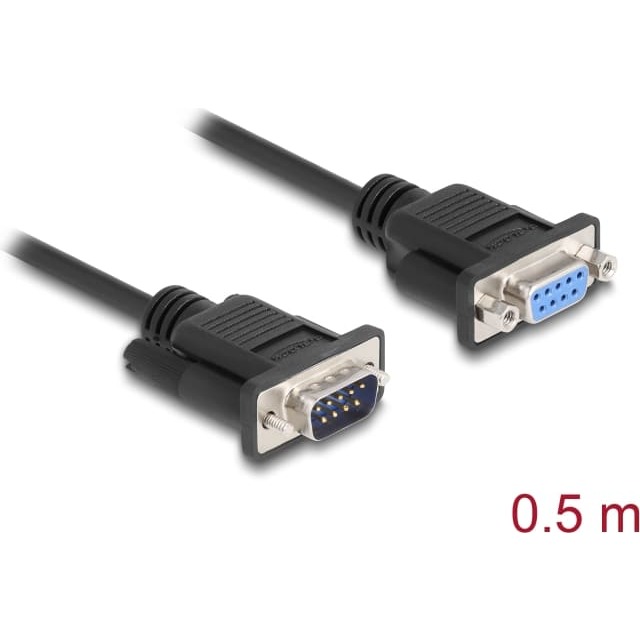 Delock RS-232 Cable Serial D-Sub 9