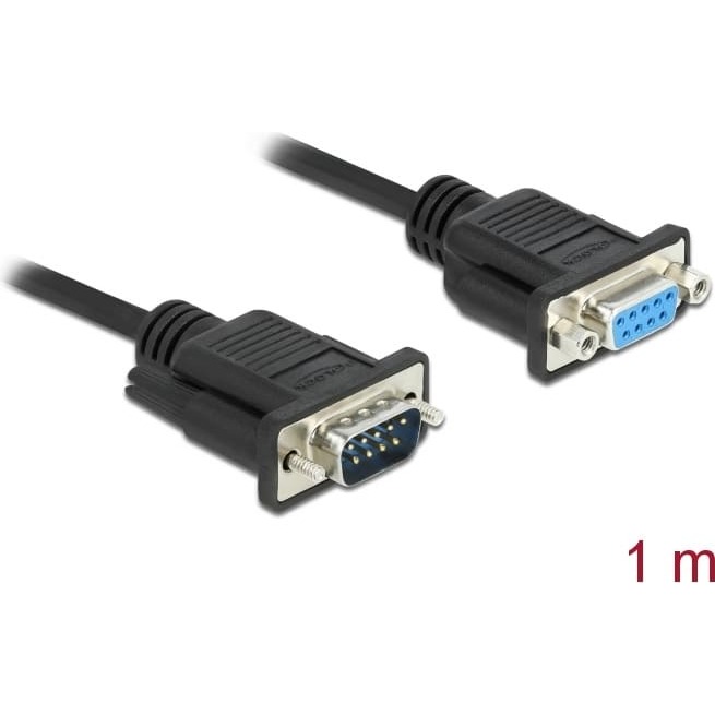 Delock RS-232 Cable Serial D-Sub9 male