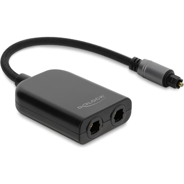Delock S/PDIF TOSLINK Splitter 1 In