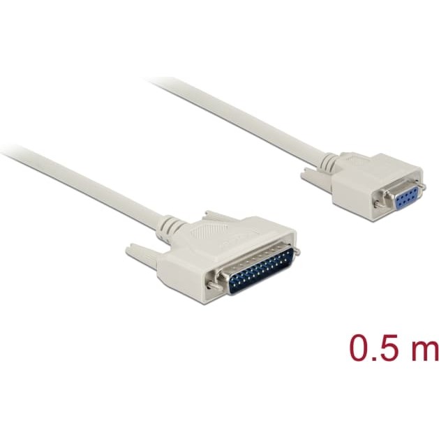 Delock Serial Cable D-Sub 25 male