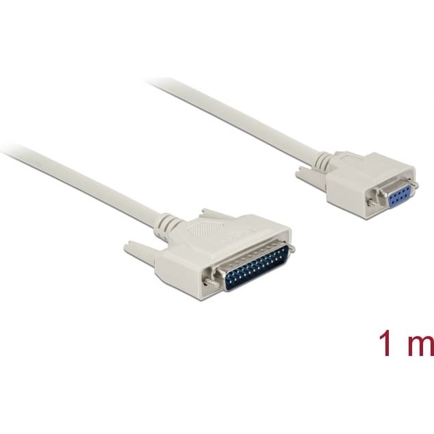 Delock Serial Cable D-Sub 25 male