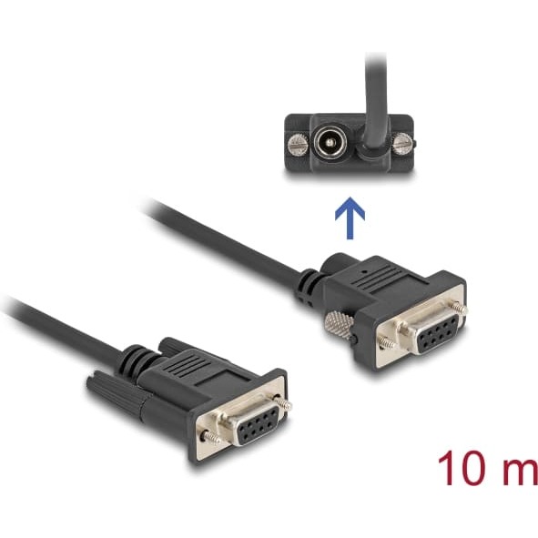 Delock Serial Cable RS-232 D-Sub9 female