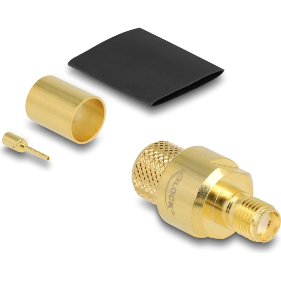 Delock SMA jack for crimping LMR400