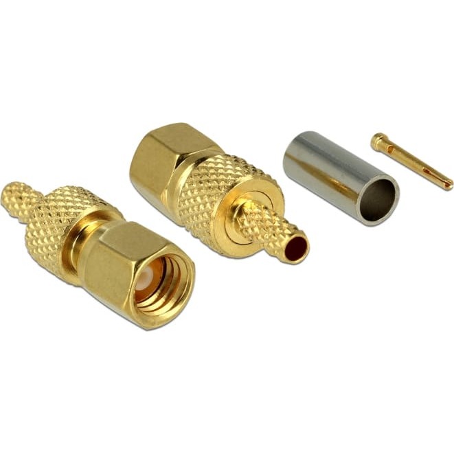 Delock SMC plug for crimping RG-179