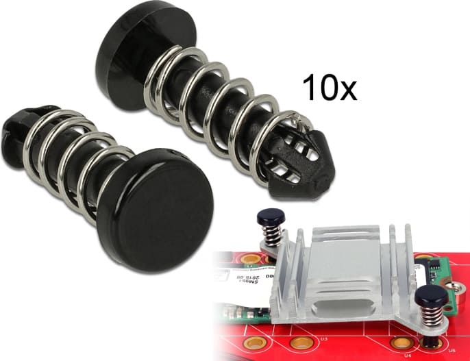 Delock Snap Rivet for heat sink