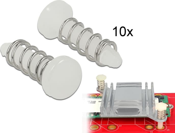 Delock Snap Rivet for heat sink