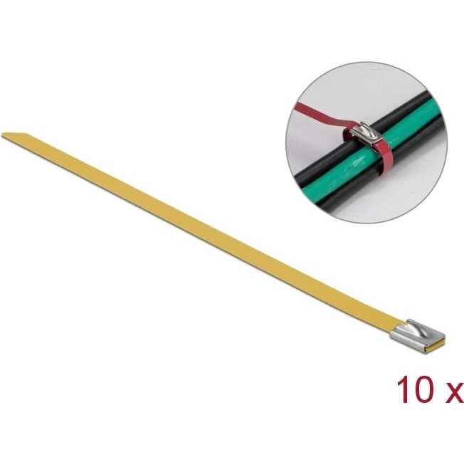 Delock Stainless Steel Cable Ties L