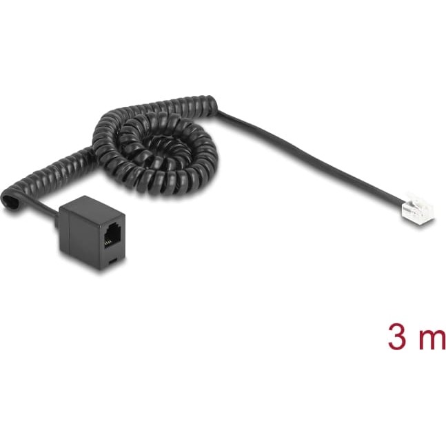 Delock Telephone Cable / Coiled Cable
