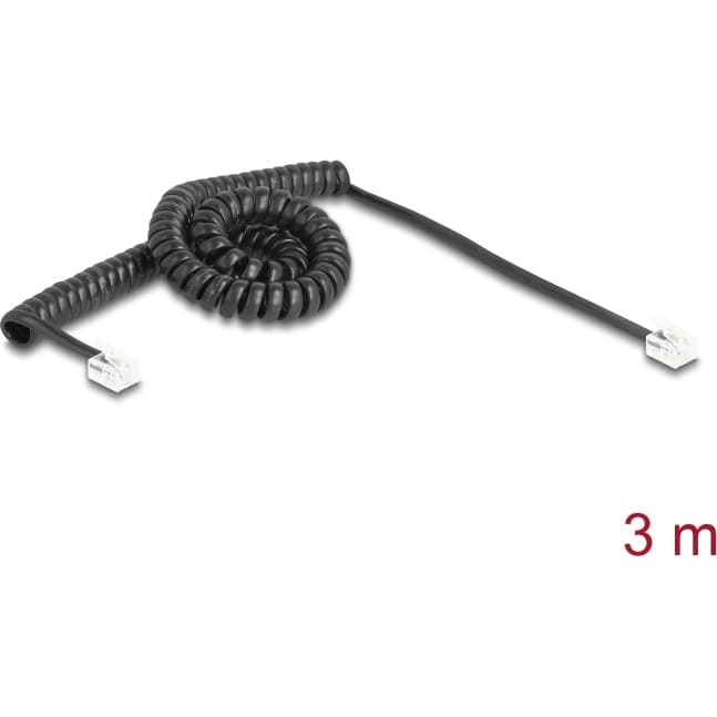 Delock Telephone Cable / Coiled Cable