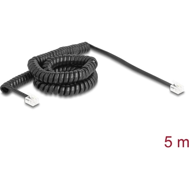 Delock Telephone Cable / Coiled Cable
