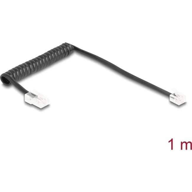 Delock Telephone Cable / Coiled Cable