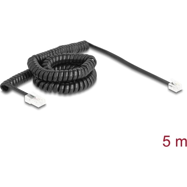 Delock Telephone Cable / Coiled Cable