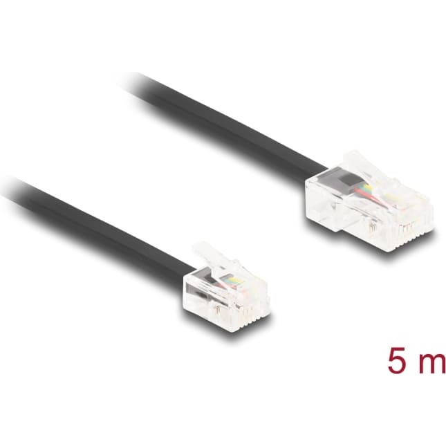 Delock Telephone Cable RJ45 plug to