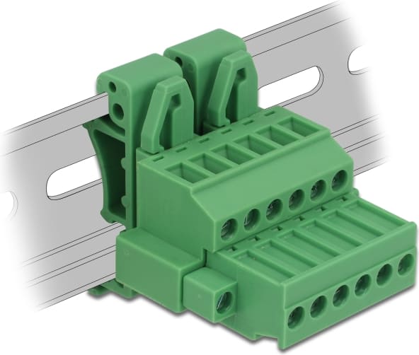 Delock Terminal block set for DIN