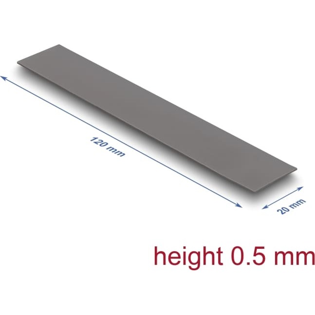 Delock Thermal Conductive Pad 120 x