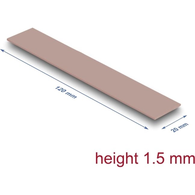 Delock Thermal Conductive Pad 120 x