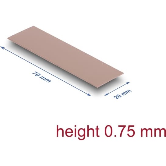 Delock Thermal Conductive Pad 70 x