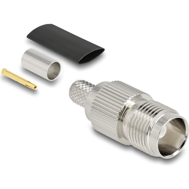 Delock TNC jack for crimping RG-59
