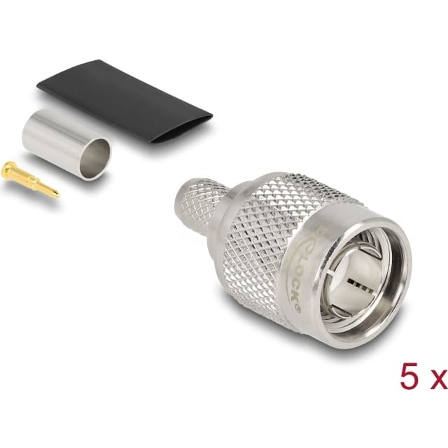 Delock TNC plug for crimping RG-59