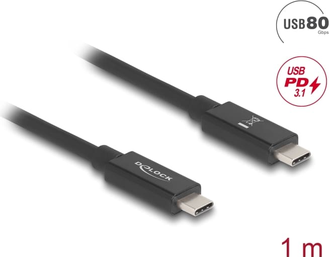 Delock USB 80 Gbps Cable USB