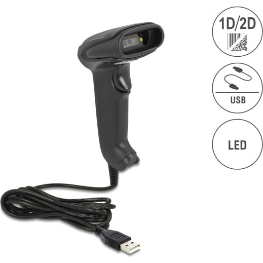 Delock USB Barcode Scanner 1D and