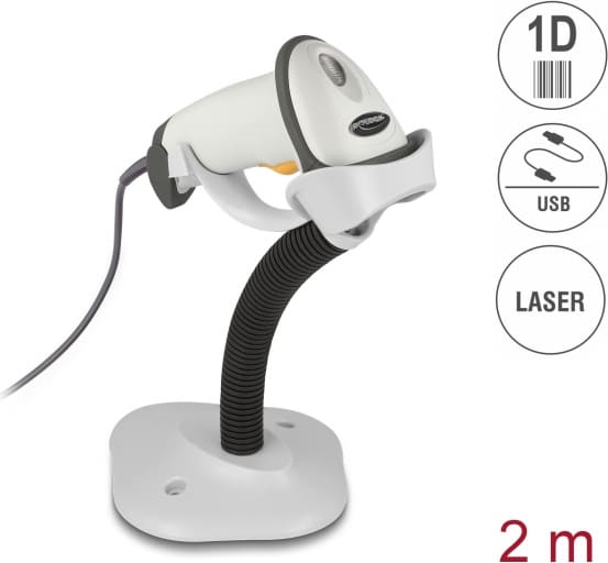 Delock USB Barcode Scanner 1D with
