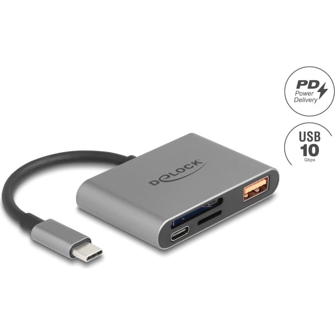 Delock USB-C™ Card Reader for SD