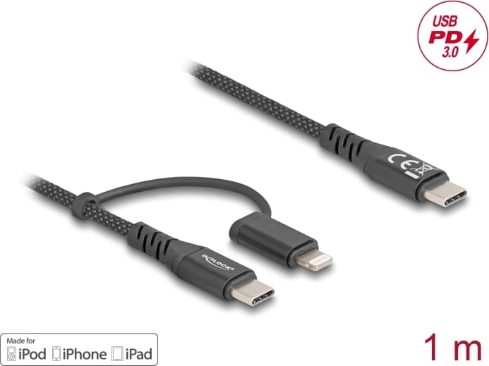Delock USB Cable 2 in 1