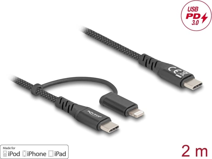 Delock USB Cable 2 in 1