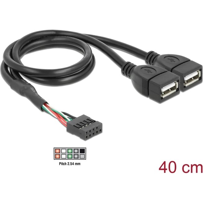Delock USB Cable Pin header female