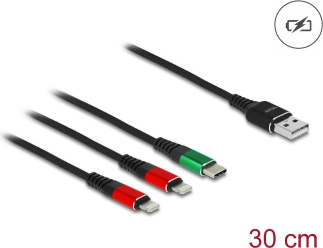 Delock USB Charging Cable 3 in