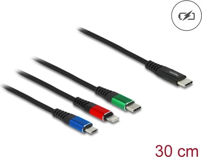 Delock USB Charging Cable 3 in
