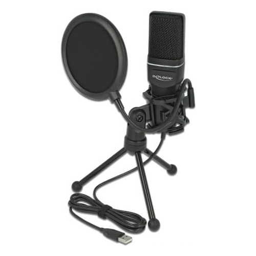 Delock USB Condenser Microphone Set -
