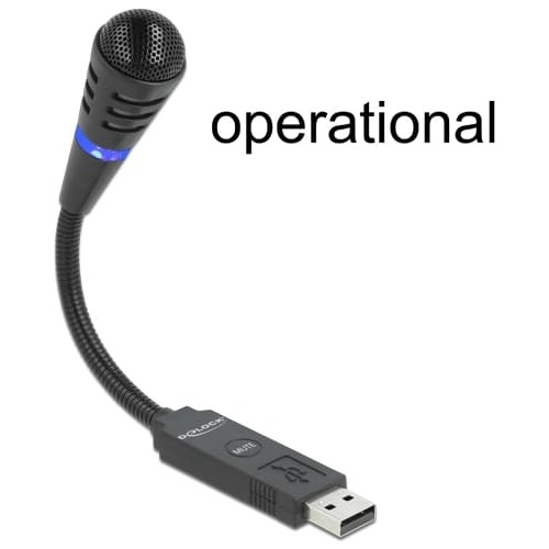 Delock USB Microphone with Gooseneck and