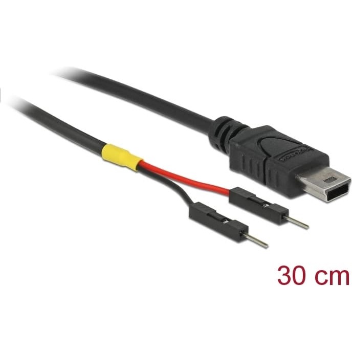 Delock USB Power Cable Mini-B to