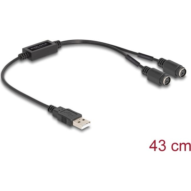 Delock USB to PS/2 Adapter |