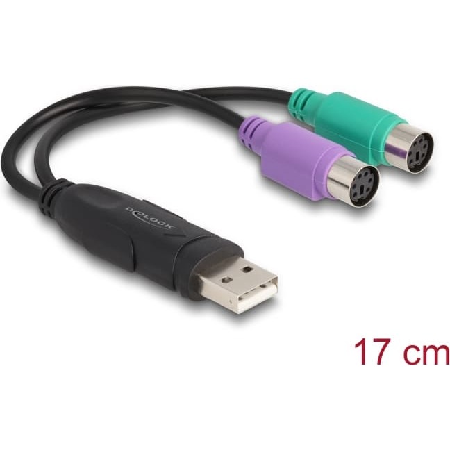 Delock USB to PS/2 Adapter |