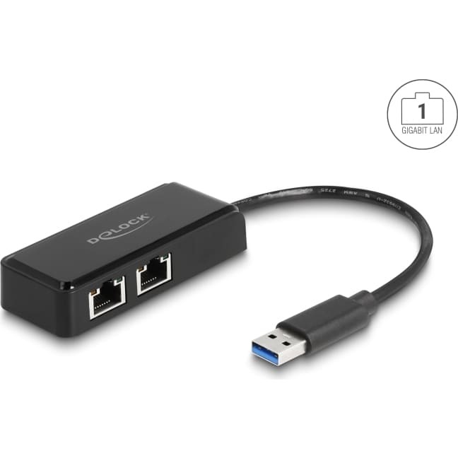 Delock USB Type-A Network Adapter Gigabit