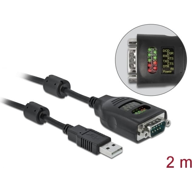 Delock USB Type-A to Serial DB9