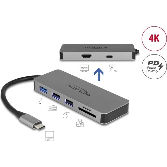 Delock USB Type-C™ Docking Station for