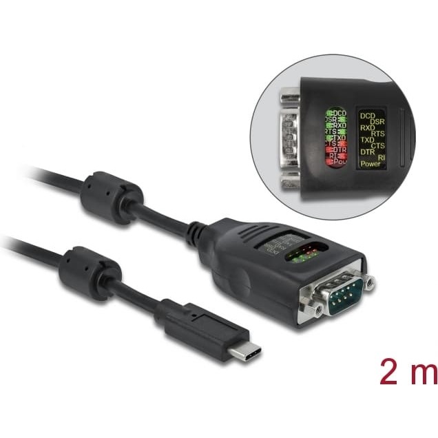 Delock USB Type-C™ to Serial DB9