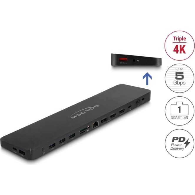 Delock USB Type-C™ Triple Display Docking