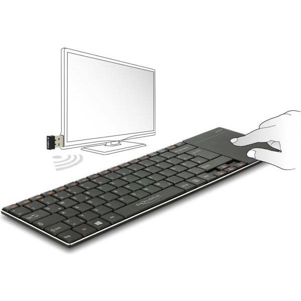 Delock Wireless Keyboard for Smart TV