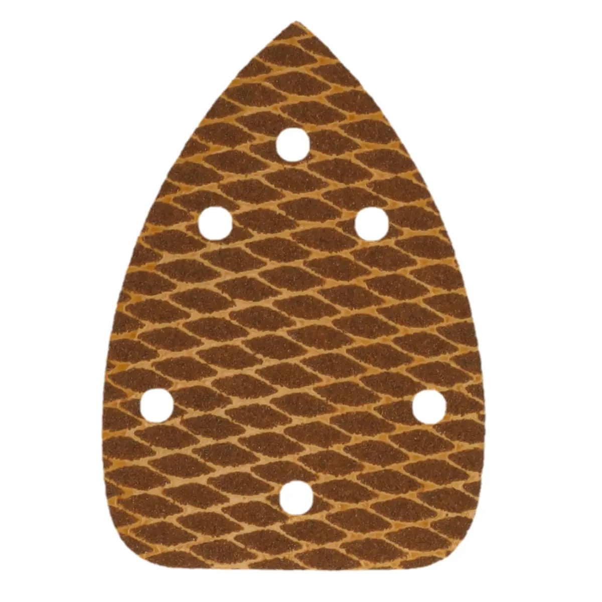 DEDRA-EXIM Delta abrazīvais papīrs, Anti-clogg, 140x140x80mm