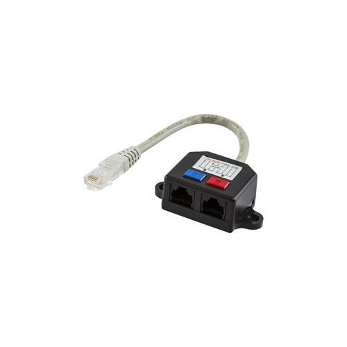 DELTACO Y network cable, 1xRJ45 ha